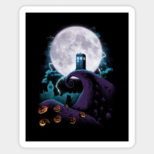 Tardis and Nightmares Magnet